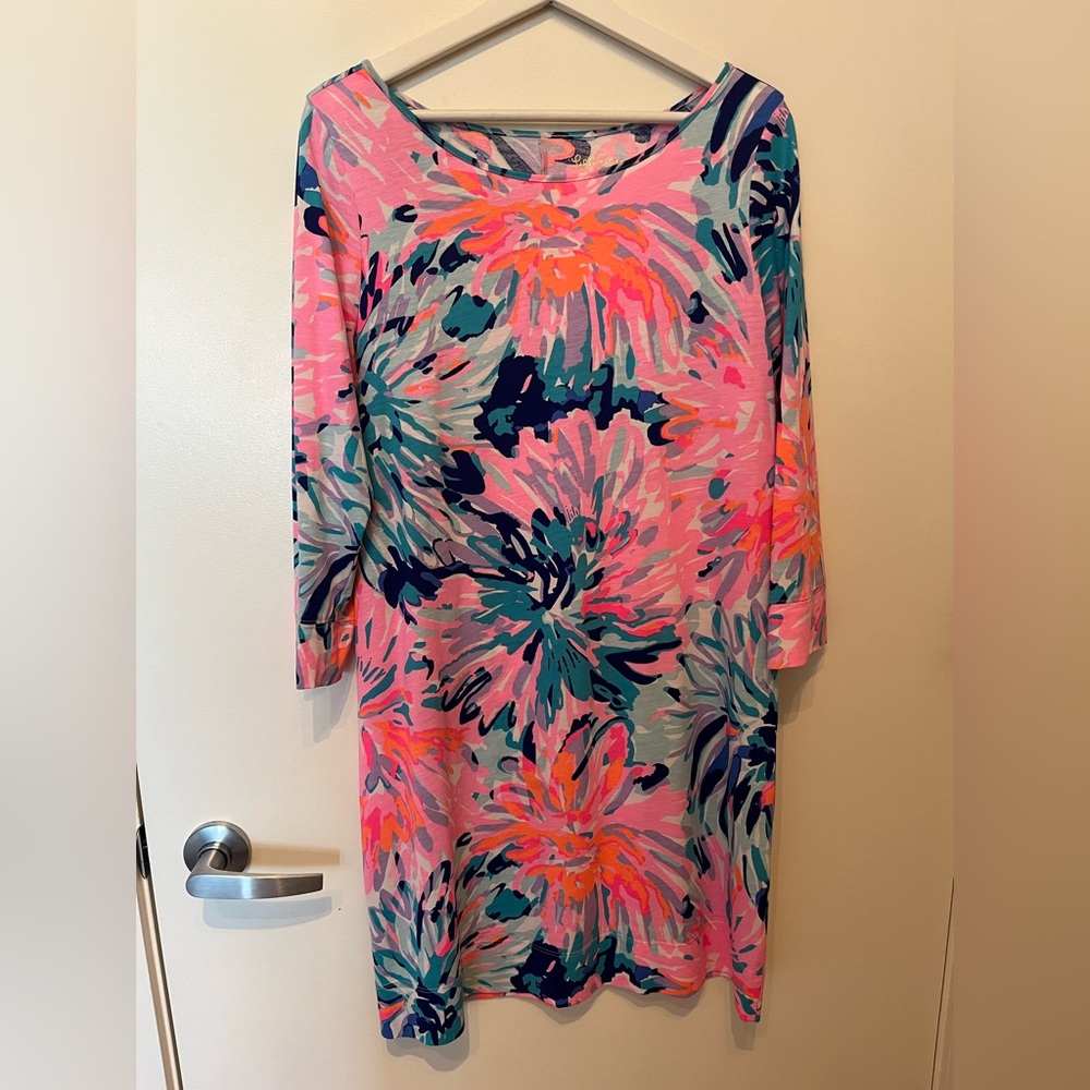 NWOT Lilly Pulitzer 3/4 sleeve dress Large